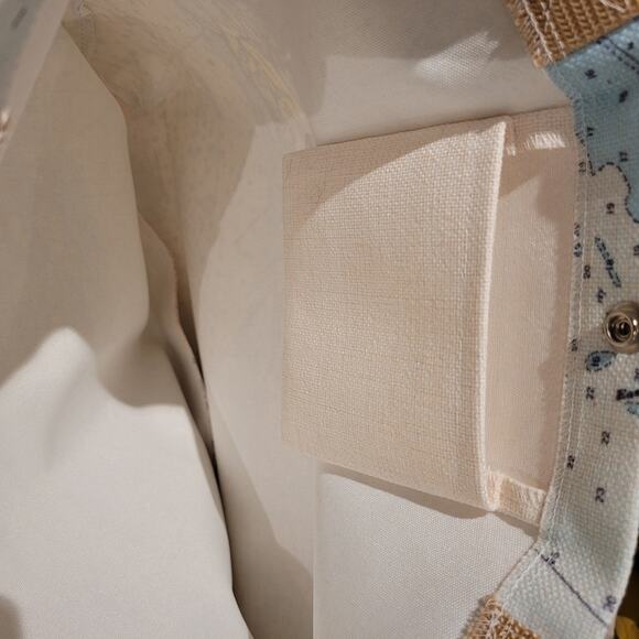 NWT Maritime Tribes Key West Nautical Chart Print Tote Bag - Picture 9 of 10